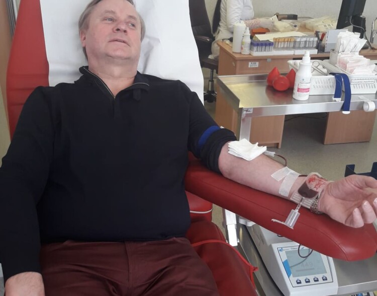 Klaipėdos socialdemokratai tapo neatlygintinais kraujo donorais