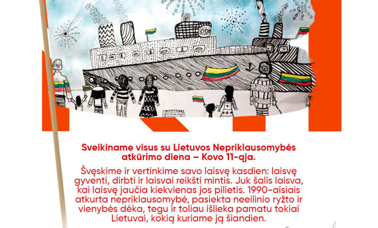 „Su Lietuvos nepriklausomybės atkūrimo diena!“,- sveikina Klaipėdos socialdemokratai